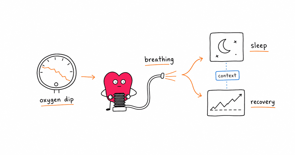 Blood Oxygen (SpO2) and HRV: How They Connect and What Your Wearable Is Telling You