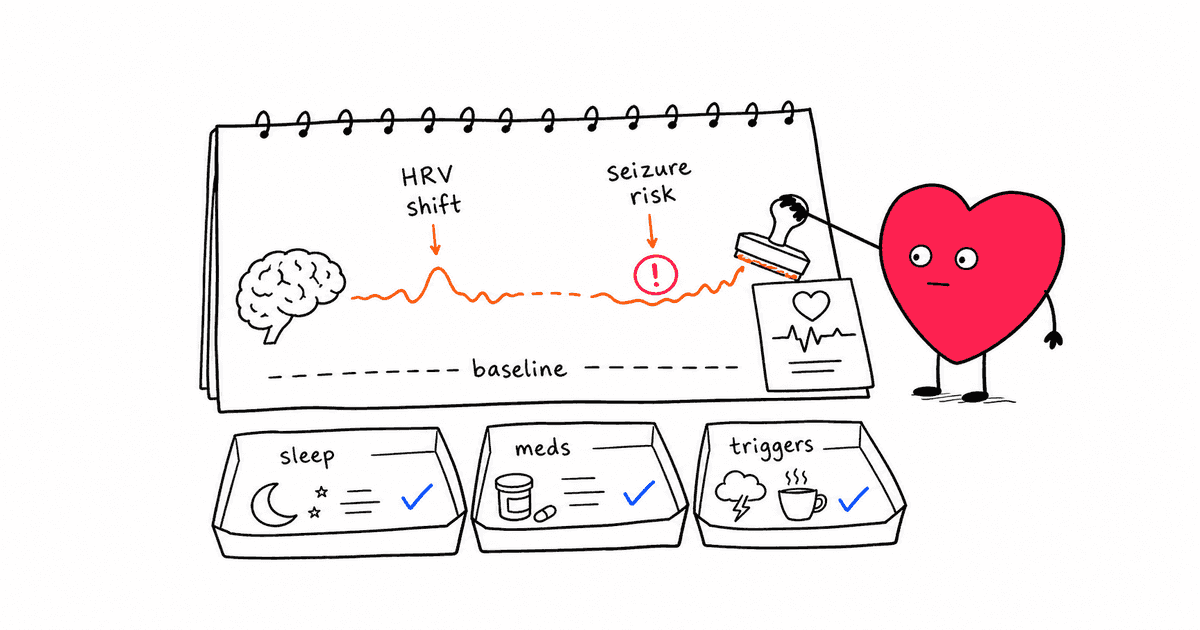 Epilepsy and HRV: What Heart Rate Variability Reveals About Seizure Risk
