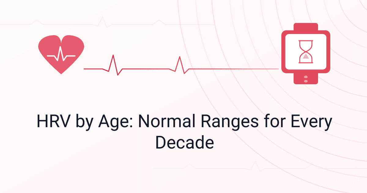 HRV by Age: Normal Ranges for Every Decade (2026)