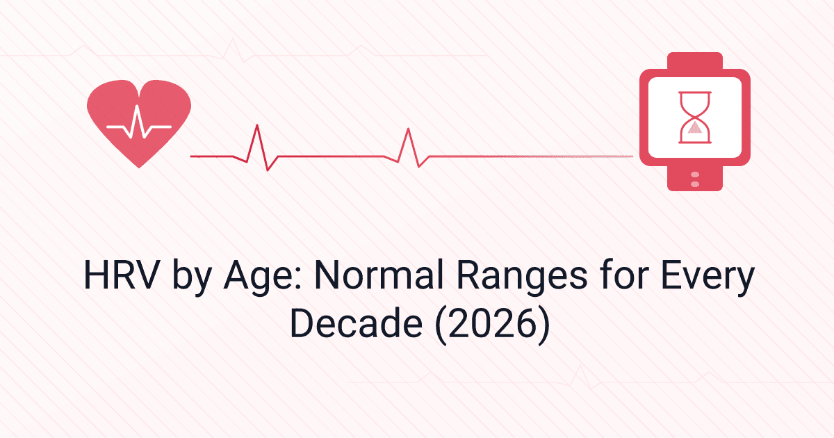 HRV by Age: Normal Ranges for Every Decade (2026)