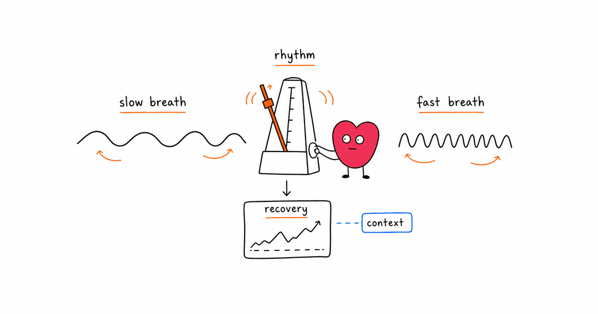 Respiratory Rate and HRV: How Breathing Speed Changes Your Recovery Data