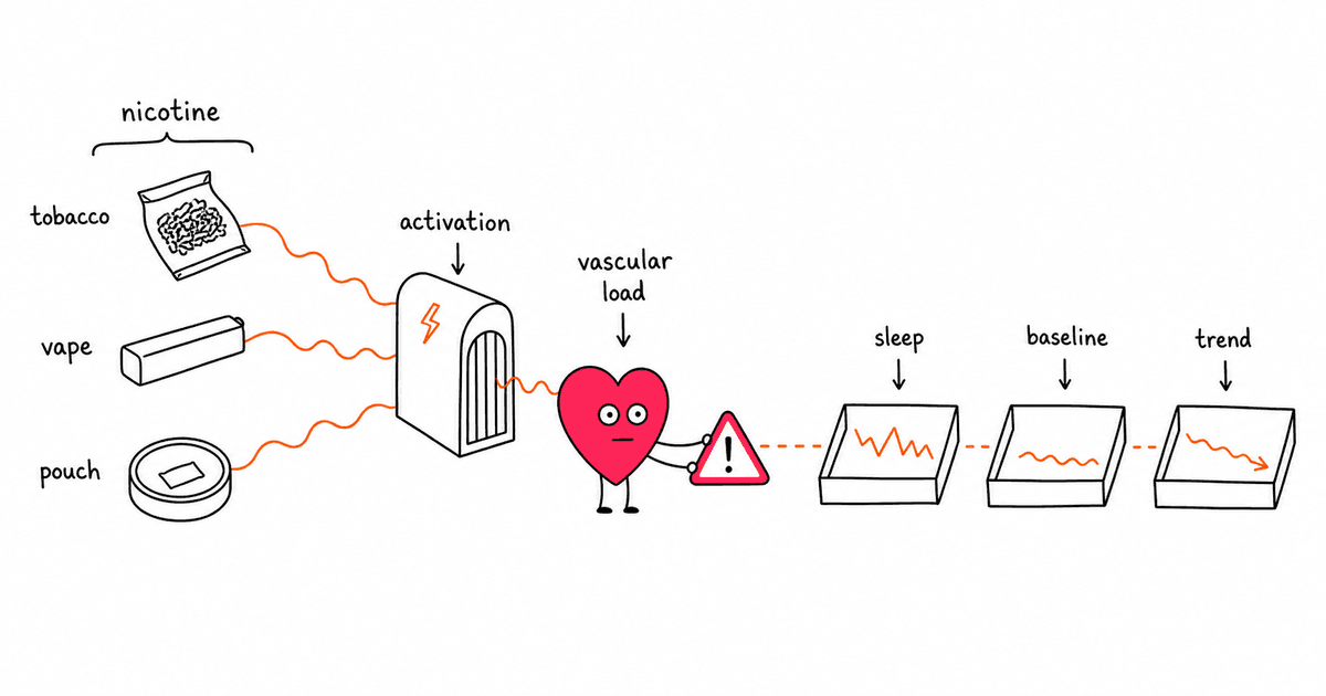 Smoking, Nicotine, and HRV: How Tobacco, Vaping, and Nicotine Pouches Affect Your Autonomic Nervous System