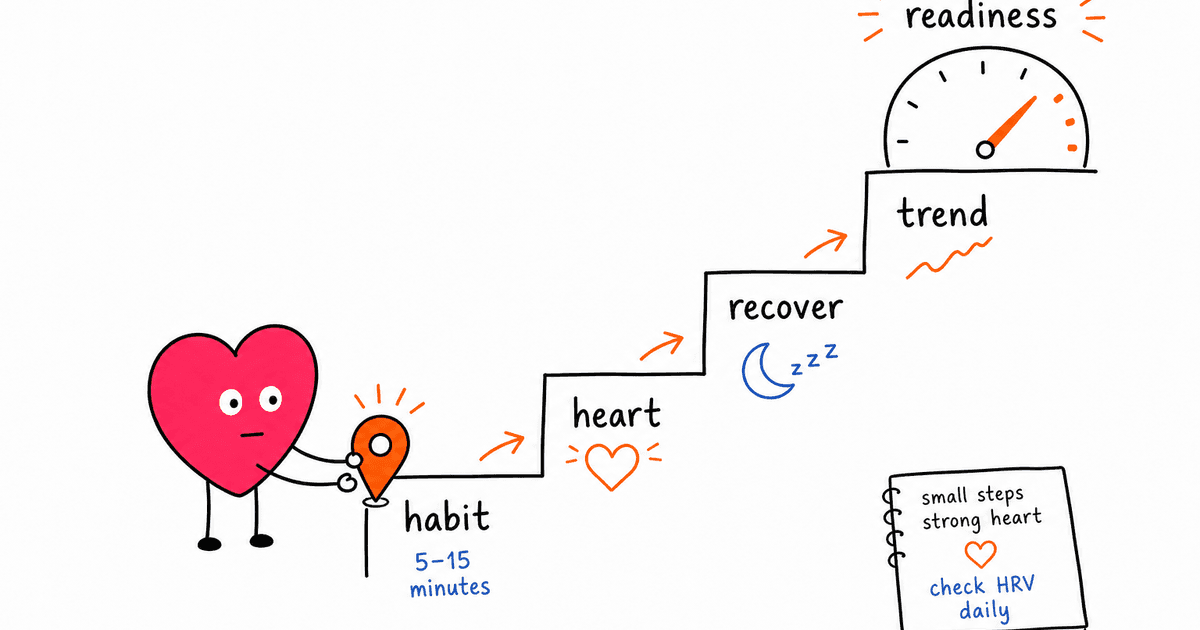 Stair Climbing and HRV: The Small Daily Habit That Trains Your Heart