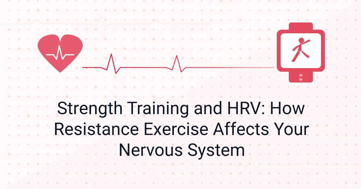 Why Your HRV Drops After Lifting (And When to Worry)